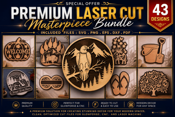 Download Premium Laser Cut Masterpiece Bundle - Bundle Collection
