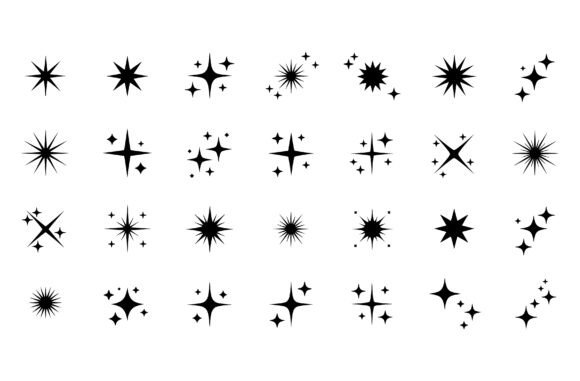 Download Starburst Sparkle SVG Bundle Set - Bundle Collection