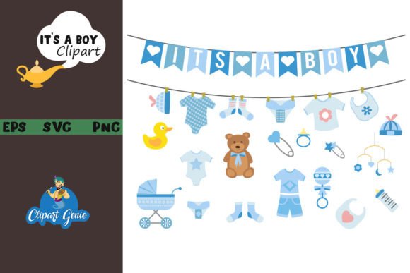Download Boy Baby Shower Bundle - Bundle Collection