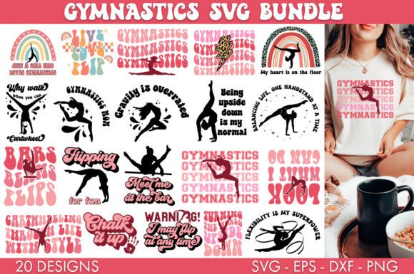 Download Gymnastics SVG Bundle PNG Sublimation - Bundle Collection