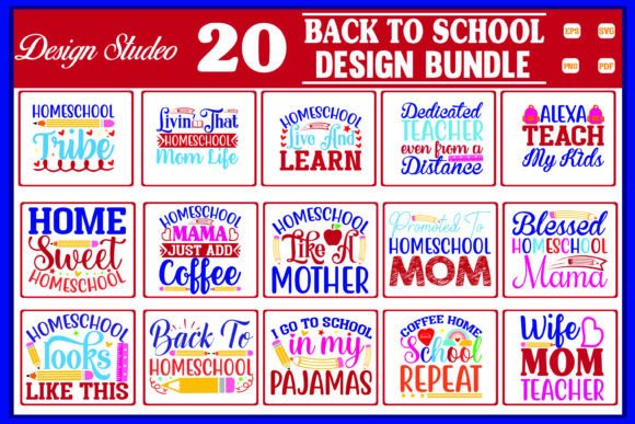Download Home School Svg Design Bundle - Bundle Collection