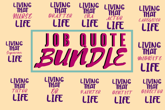 Download Job Quotes Bundle | Bundles for Many Job - Bundle Collection