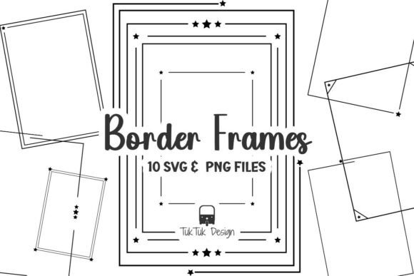 Download Rectangle Border Frame SVG PNG Bundle - Bundle Collection