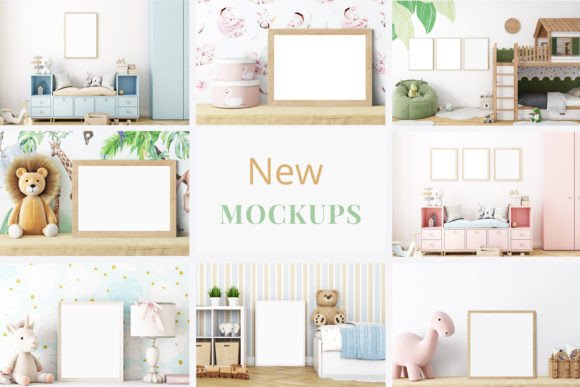 Download Frame Mockup Kids Bundle - 140 - Bundle Collection