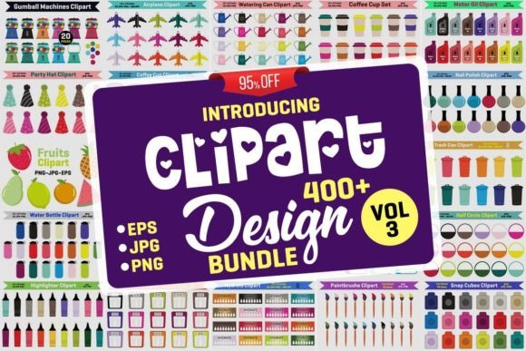 Download Illustration Clipart Bundle Vol.3 - Bundle Collection