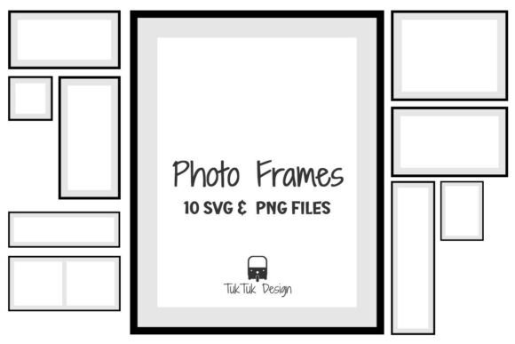 Download Rectangle Border Frame SVG PNG Bundle - Bundle Collection