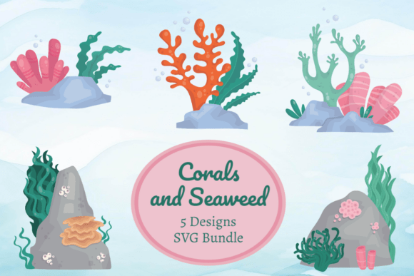 Download Colorful Coral Reef Scene Bundle - Bundle Collection