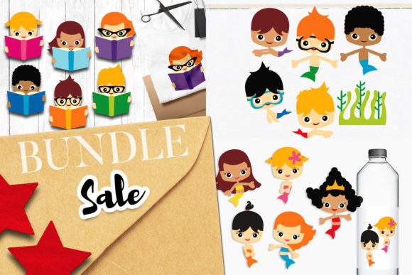 Download Mermaid Kids Bundle - Bundle Collection